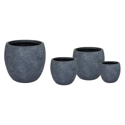 Tuinbenodigdheden Bevordering -Tuinbenodigdheden Bevordering arizona bullet graphite d23h205 bloempot 6 5