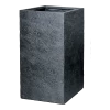 Plantenbak Arizona Cubihi - L40 X B40 X H80cm - Donkergrijs -Tuinbenodigdheden Bevordering arizona cubihi graphite w40h80 plantenbak 1