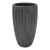Bloempot Arkansas High Vase - D56 X H100cm - Donkergrijs -Tuinbenodigdheden Bevordering arkansas high vase graphite d56h100 bloempot 1