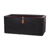 Capi Plantenbak Rechthoek Nature Rib NL - L73 X B39 X H32cm - Zwart -Tuinbenodigdheden Bevordering bak rechthoek rib nl 73x39x32 zwart plantenbak 1 6