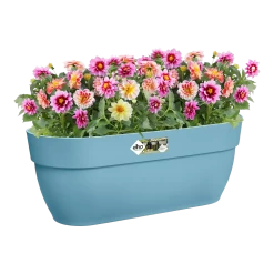 Elho Balkonbak Vibia Campana Easy Hanger Large - Vintage Blauw 10 Elho Balkonbak Vibia Campana Easy Hanger Large - Vintage Blauw -Tuinbenodigdheden Bevordering balkonbak vibia campana easy hanger large vintage blauw balkonbak vintage blauw 4 1