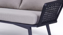 Barcelona 4-delige Stoel-bank Loungeset Met Salontafel -Tuinbenodigdheden Bevordering barcelona 4 delige stoel bank loungeset met salontafel 6