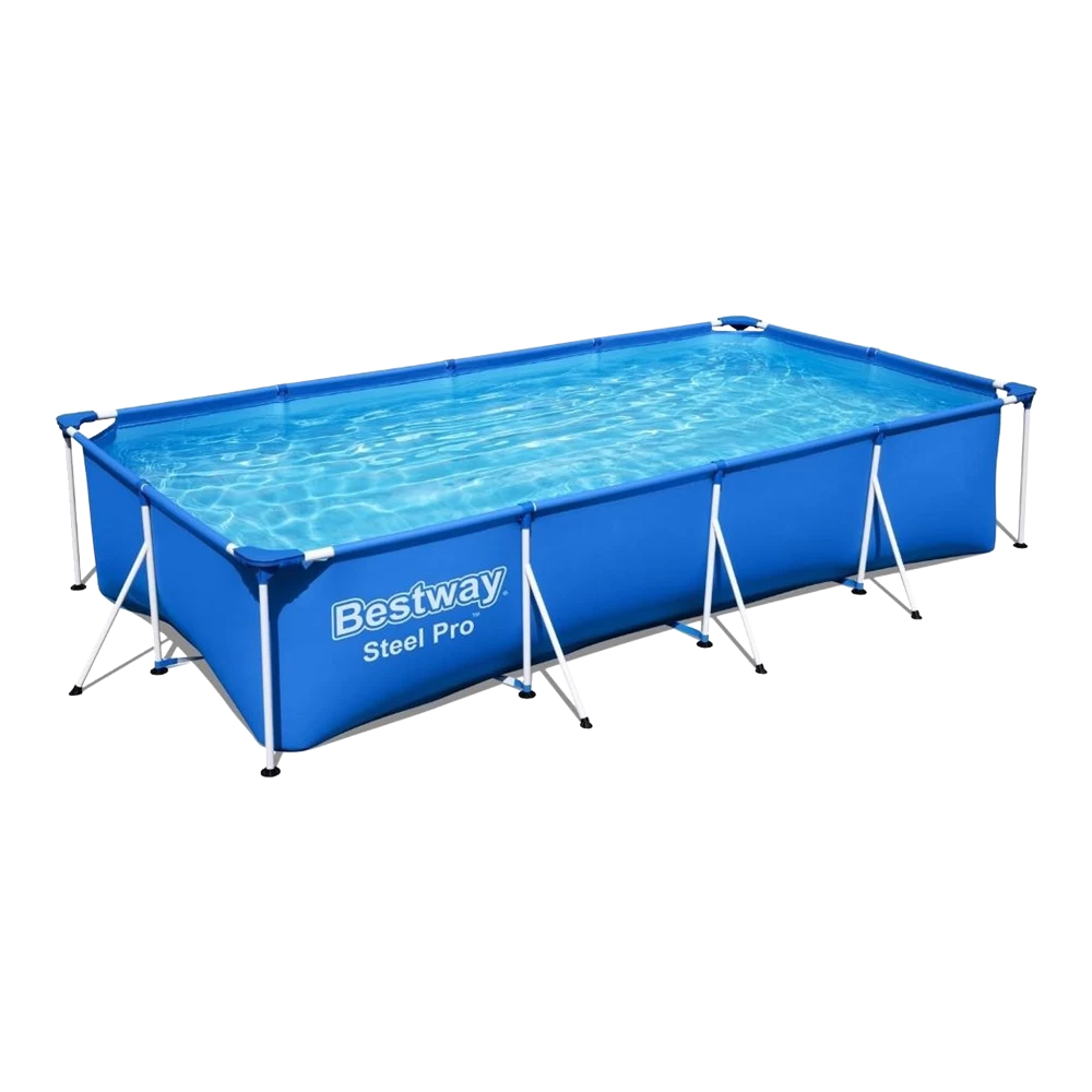 Bestway Frame Zwembad - Steel Pro - 400x211x81cm 4 Bestway Frame Zwembad - Steel Pro - 400x211x81cm - Afbeelding 2