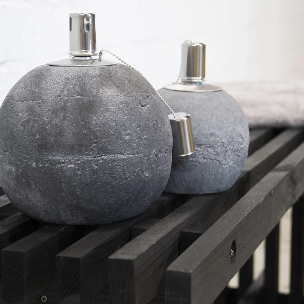 Betonnen Olielamp L - Fancy Flames 5 Betonnen Olielamp L - Fancy Flames - Afbeelding 3