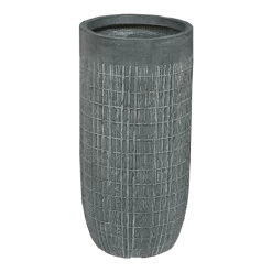 Bloempot Bryan Hoog - D43 X H78cm - Grijs