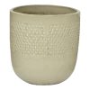 Bloempot Collin - D33 X H34cm - Creme -Tuinbenodigdheden Bevordering bloempot collin creme bloempot 1