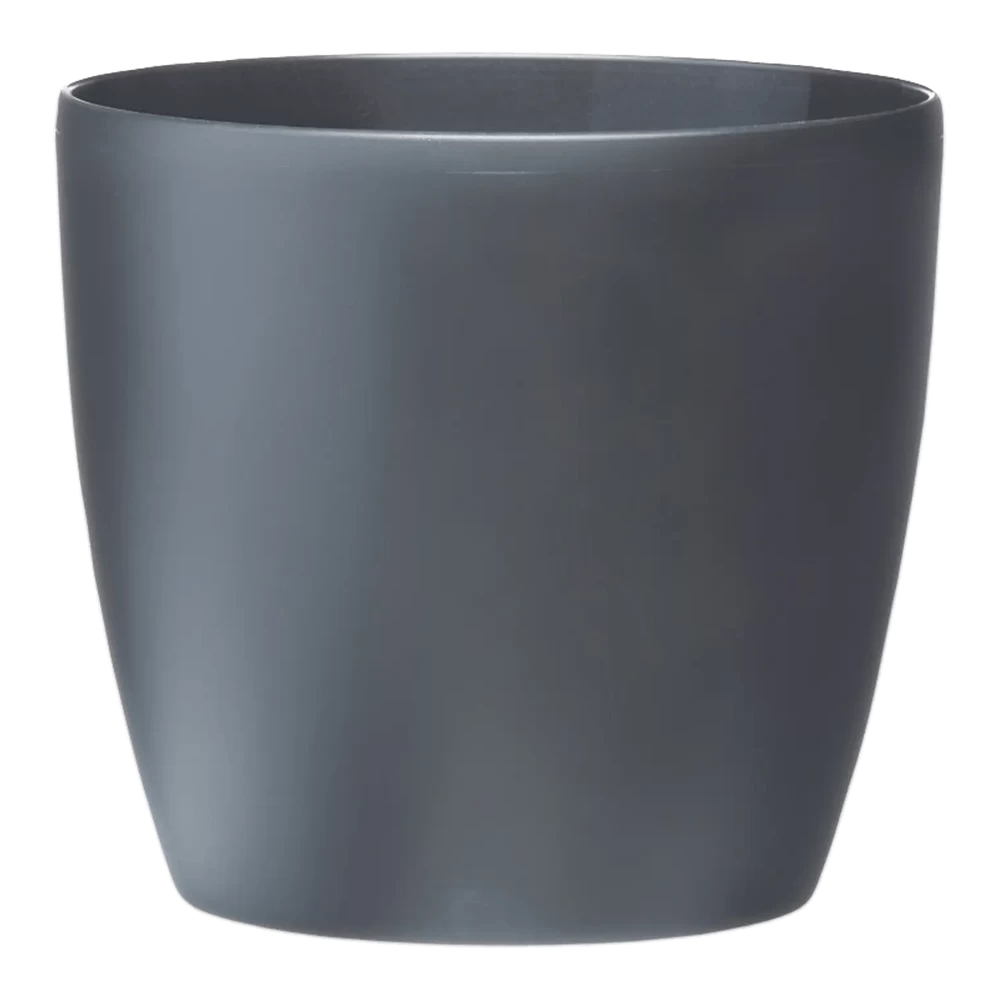 Bloempot Elho Brussels Rond 40cm - Met Wielen - Antraciet