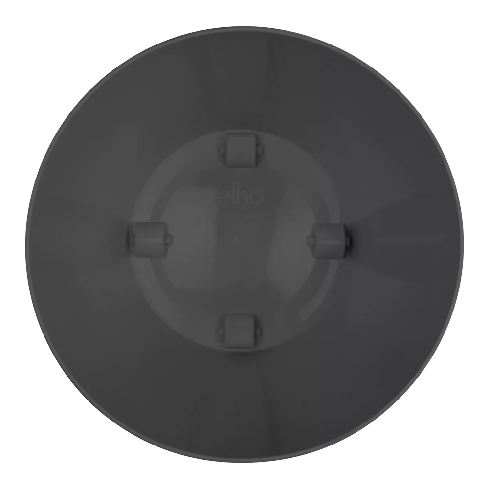 Bloempot Elho Brussels Rond 40cm - Met Wielen - Antraciet - Afbeelding 3