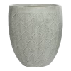 Bloempot Ella - D31 X H33cm - Lichtgrijs -Tuinbenodigdheden Bevordering bloempot ella d31 x h33cm lichtgrijs bloempot 1