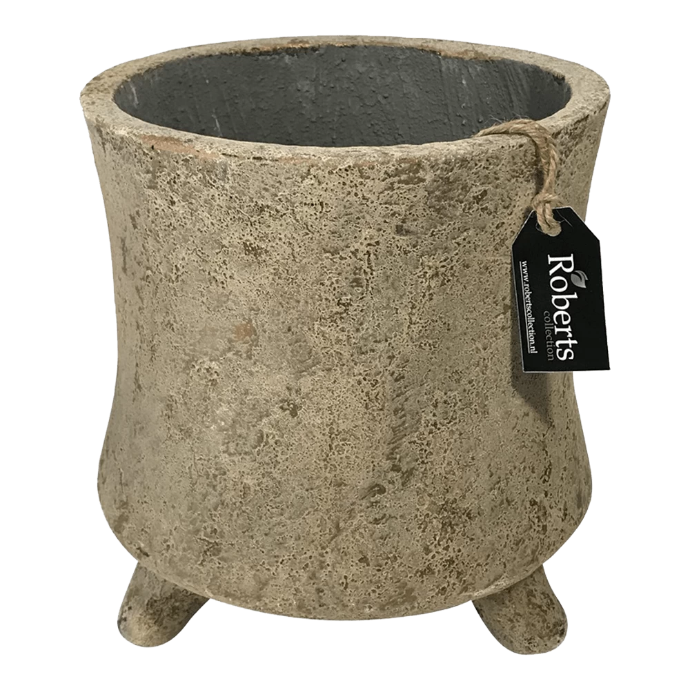 Bloempot Freemont - D30 X H32cm - Cream 3 Bloempot Freemont - D30 X H32cm - Cream