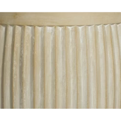 Bloempot Laura - D23 X H23cm - Beige -Tuinbenodigdheden Bevordering bloempot laura beige bloempot 3