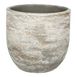 Bloempot Miami - D23 X H21cm - Grijs