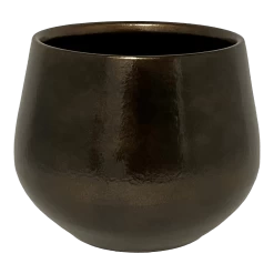 Bloempot Petra - D33 X H31cm - Koper