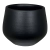Bloempot Petra - D33 X H31cm - Mat Zwart -Tuinbenodigdheden Bevordering bloempot petra d33xh31cm mat zwart bloempot 1