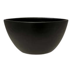 Bloempot Petra Ovaal - L32 X B17 X H17cm - Mat Zwart
