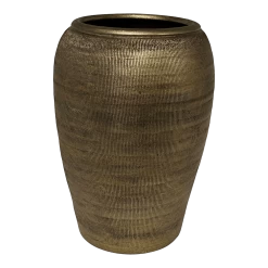 Bloempot Phoenix Hoog - D27 X H45cm - Goud