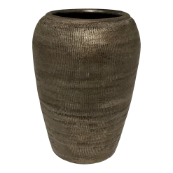 Bloempot Phoenix Hoog - D27 X H45cm - Zilver