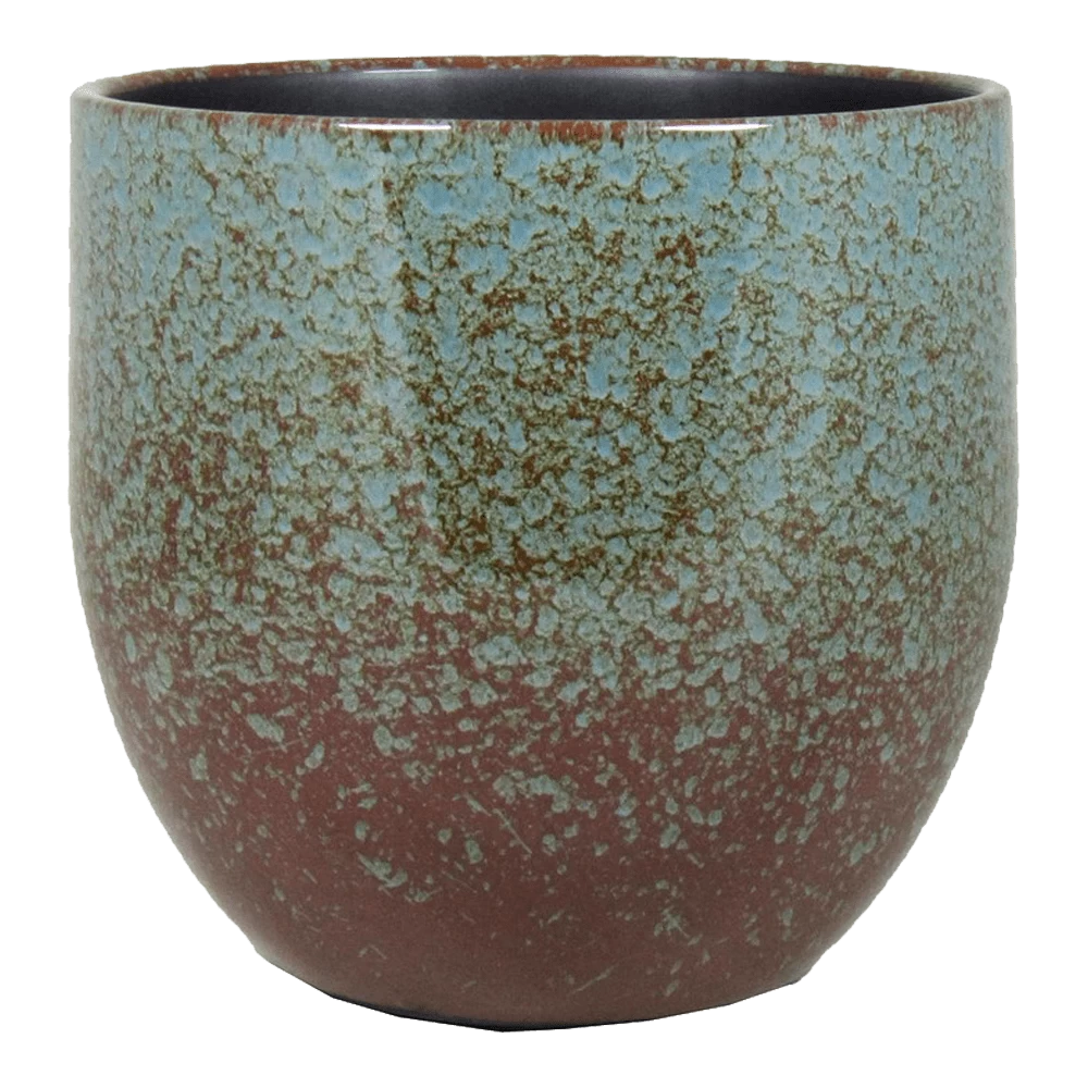 Bloempot Sepp - D34 X H34cm - Blauw 3 Bloempot Sepp - D34 X H34cm - Blauw