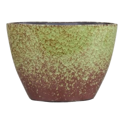 Bloempot Sepp Ovaal - L32 X B15 X H22cm - Groen
