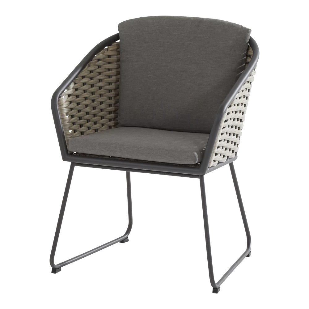 Bo Dining Stoel - Incl. Kussens 3 Bo Dining Stoel - Incl. Kussens