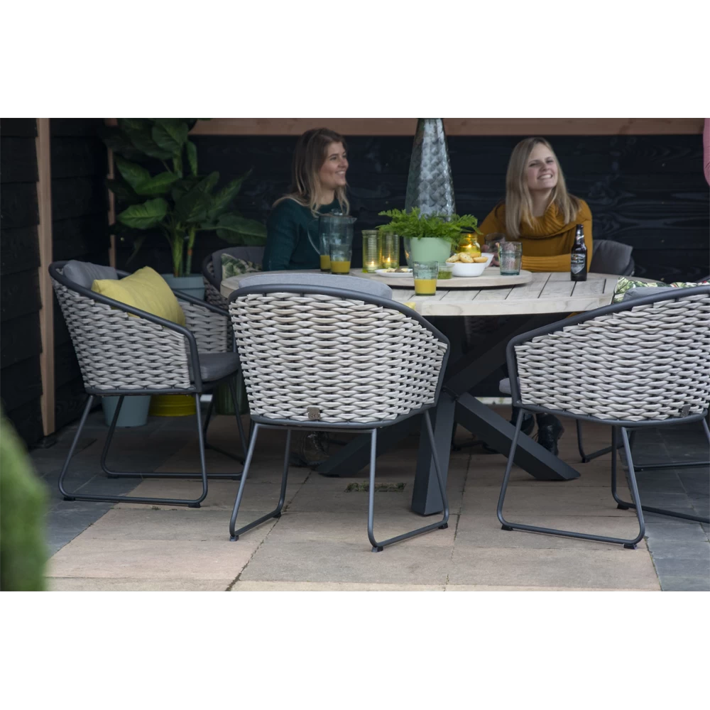 Bo Dining Stoel - Incl. Kussens 6 Bo Dining Stoel - Incl. Kussens - Afbeelding 4