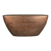 Bloempot Mira Ovaal - L73 X B17 X H36cm - Koper