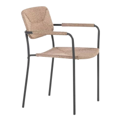 Bora Dining Stoel - Naturel -Tuinbenodigdheden Bevordering bora dining stoel naturel 3 1