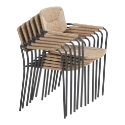 Bora Dining Stoel - Naturel -Tuinbenodigdheden Bevordering bora dining stoel naturel 6 1