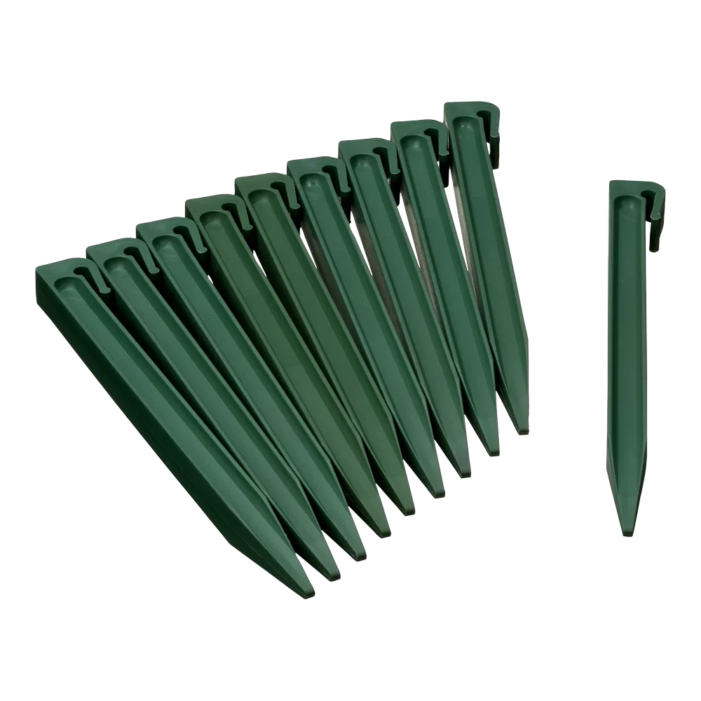 Borderrandpennen 26,7cm - 10 Stuks - Groen - Nature 3 Borderrandpennen 26,7cm - 10 Stuks - Groen - Nature