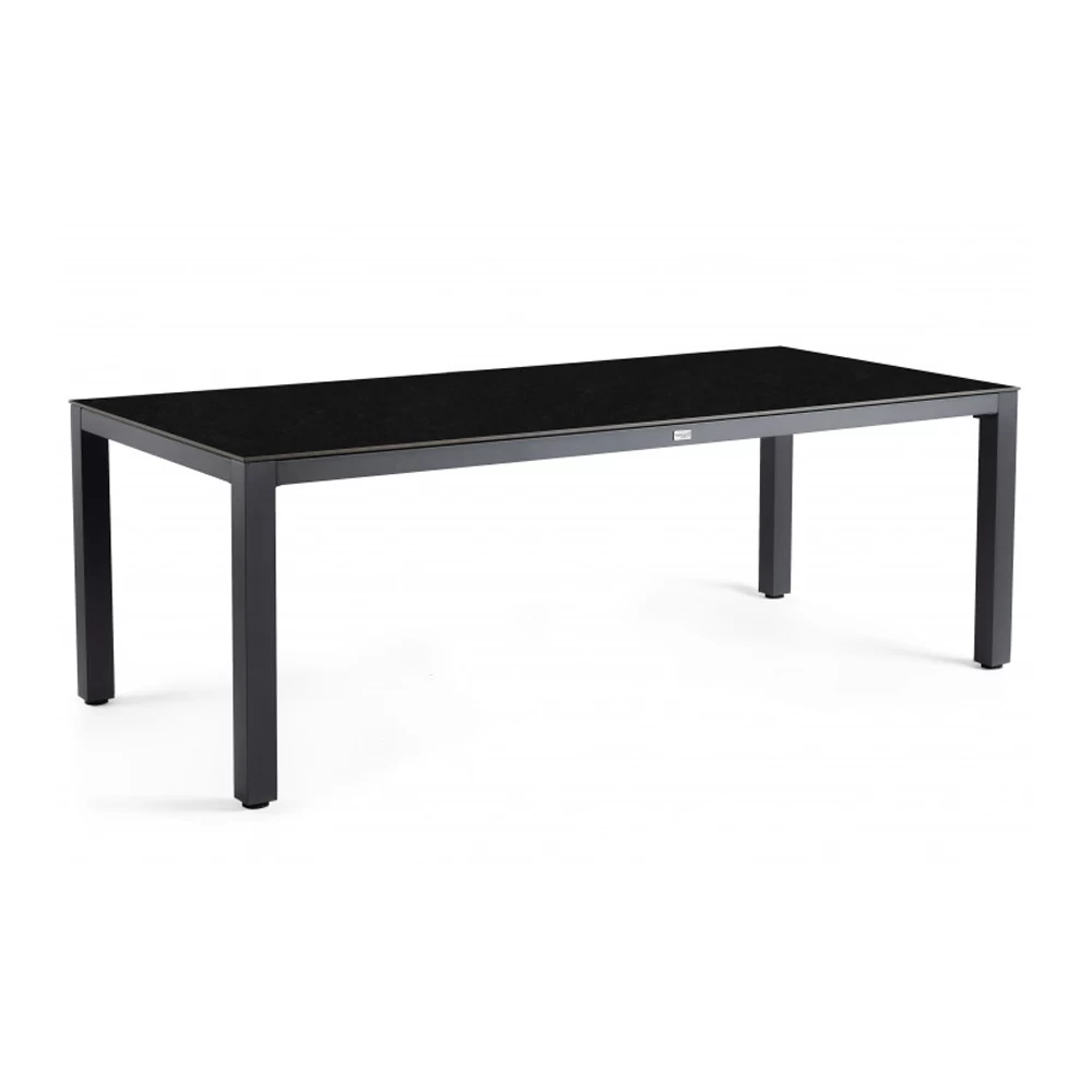 Briga Dining Tafel Trespa Top Graphite - 240 X 100 Cm - Charcoal Frame 3 Briga Dining Tafel Trespa Top Graphite - 240 X 100 Cm - Charcoal Frame