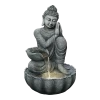Buddha Met Waterschaal - 82cm Hoog - Polystone -Tuinbenodigdheden Bevordering buddha met waterschaal 82cm hoog polystone 1