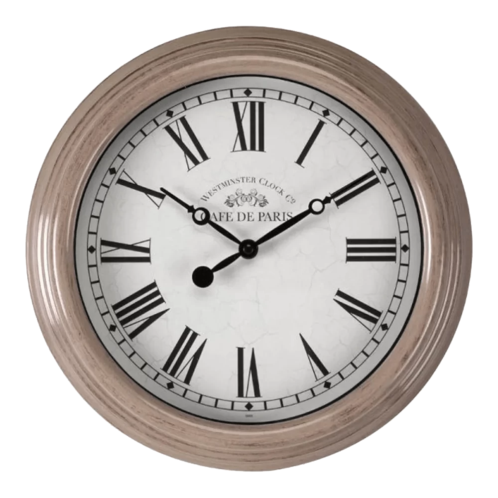 Buitenklok Biarritz - 30cm - Grijs 3 Buitenklok Biarritz - 30cm - Grijs