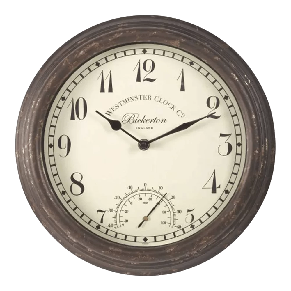 Buitenklok Bickerton - 2in1 - 30cm 3 Buitenklok Bickerton - 2in1 - 30cm