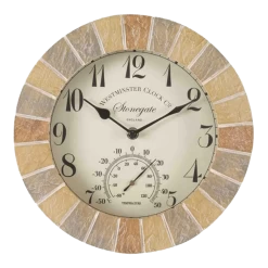 Buitenklok Stonegate - 2in1 - 25cm