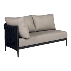 Cadozo Lounge 2-zits Rechts -Black