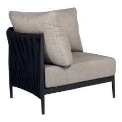 Cadozo Lounge Hoekelement - Black