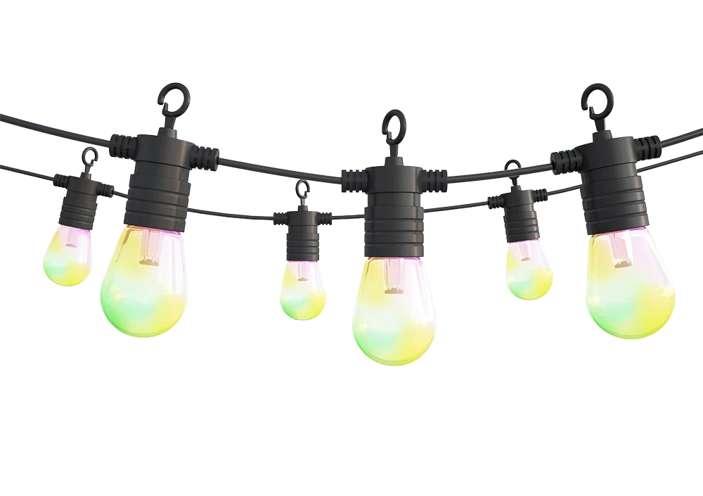 Calex Smart Outdoor Feestverlichting/Partystring - 10M 24V 4 Calex Smart Outdoor Feestverlichting/Partystring - 10M 24V - Afbeelding 2