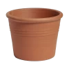 Bloempot Cillindro Bordato - D33 X H25cm - Oranje -Tuinbenodigdheden Bevordering cillindro bordato 0p330iz d33h25 bloempot 1 5