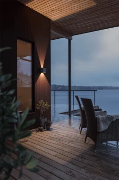 Konstsmide Cremona PowerLED 230V Wandlamp Flush 13.5cm, 2x 3W -Tuinbenodigdheden Bevordering cremona powerled 230v wandlamp flush 135cm 2x 3w netstroom 3