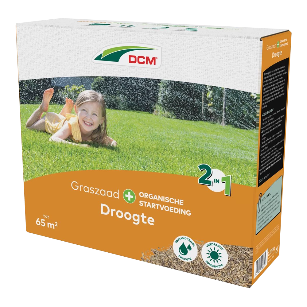 DCM Graszaad 2-in-1 Droogte - 2,275kg - Graszaad 3 DCM Graszaad 2-in-1 Droogte - 2,275kg - Graszaad