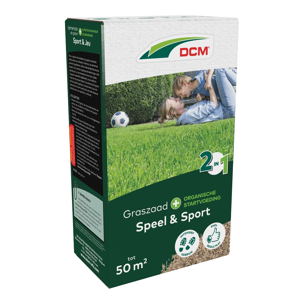 DCM Graszaad Plus Speel & Sport - 50m2 - 1kg - Graszaad 3 DCM Graszaad Plus Speel & Sport - 50m2 - 1kg - Graszaad