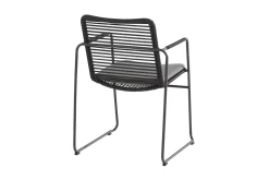 Elba Dining Stoel - Antraciet - Incl. Kussen -Tuinbenodigdheden Bevordering elba dining stoel antraciet incl kussen 3 3