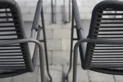 Elba Dining Stoel - Antraciet - Incl. Kussen -Tuinbenodigdheden Bevordering elba dining stoel antraciet incl kussen 5 3