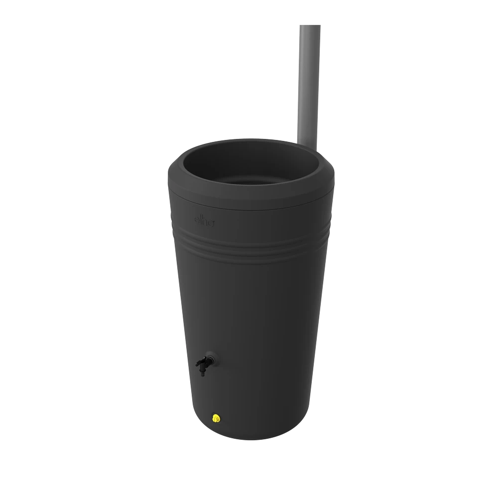 Elho Regenton - Green Basics - 200L - Zwart 4 Elho Regenton - Green Basics - 200L - Zwart - Afbeelding 2