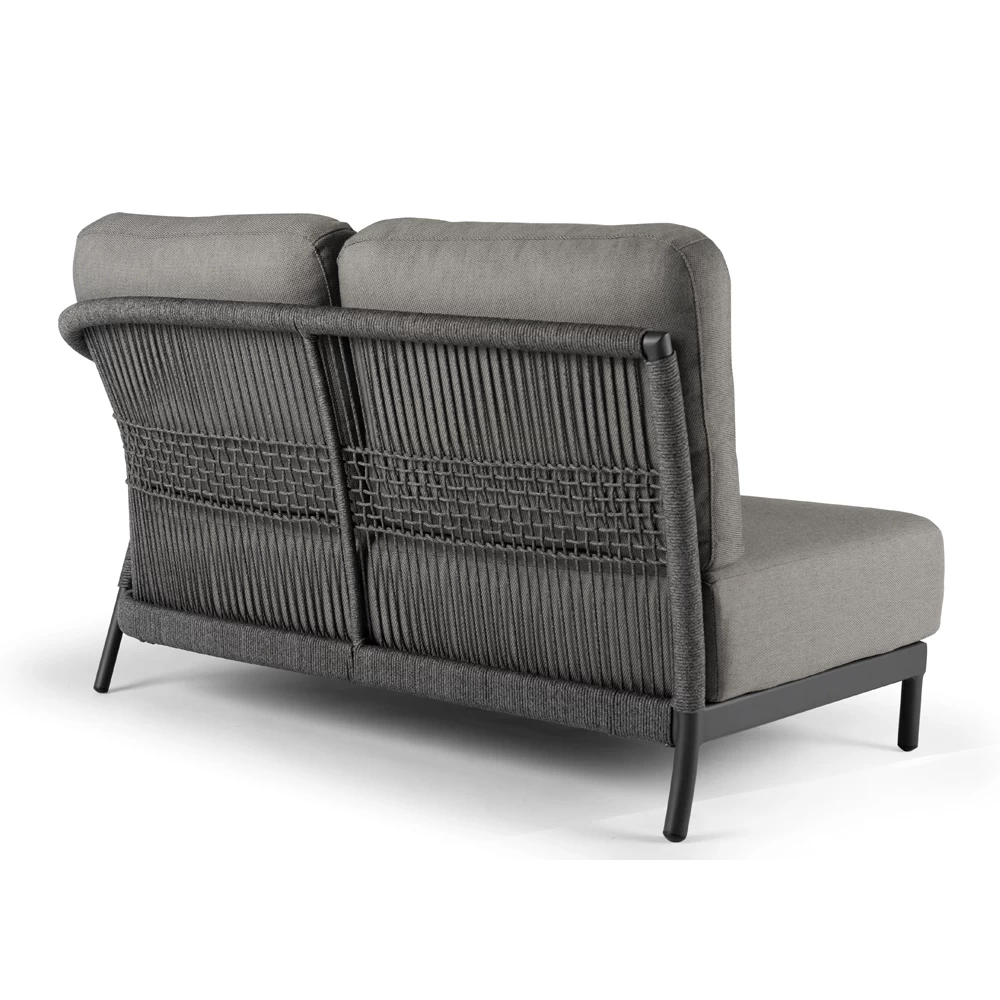 Fiona Lounge 2-zits Links - Charcoal 4 Fiona Lounge 2-zits Links - Charcoal - Afbeelding 2