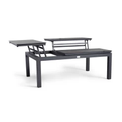 Flip-Up Coffee Tafel - 120 X 79 X 42 Cm - Trespa -Tuinbenodigdheden Bevordering flip up coffee tafel 120x79x42 cm trespa 3