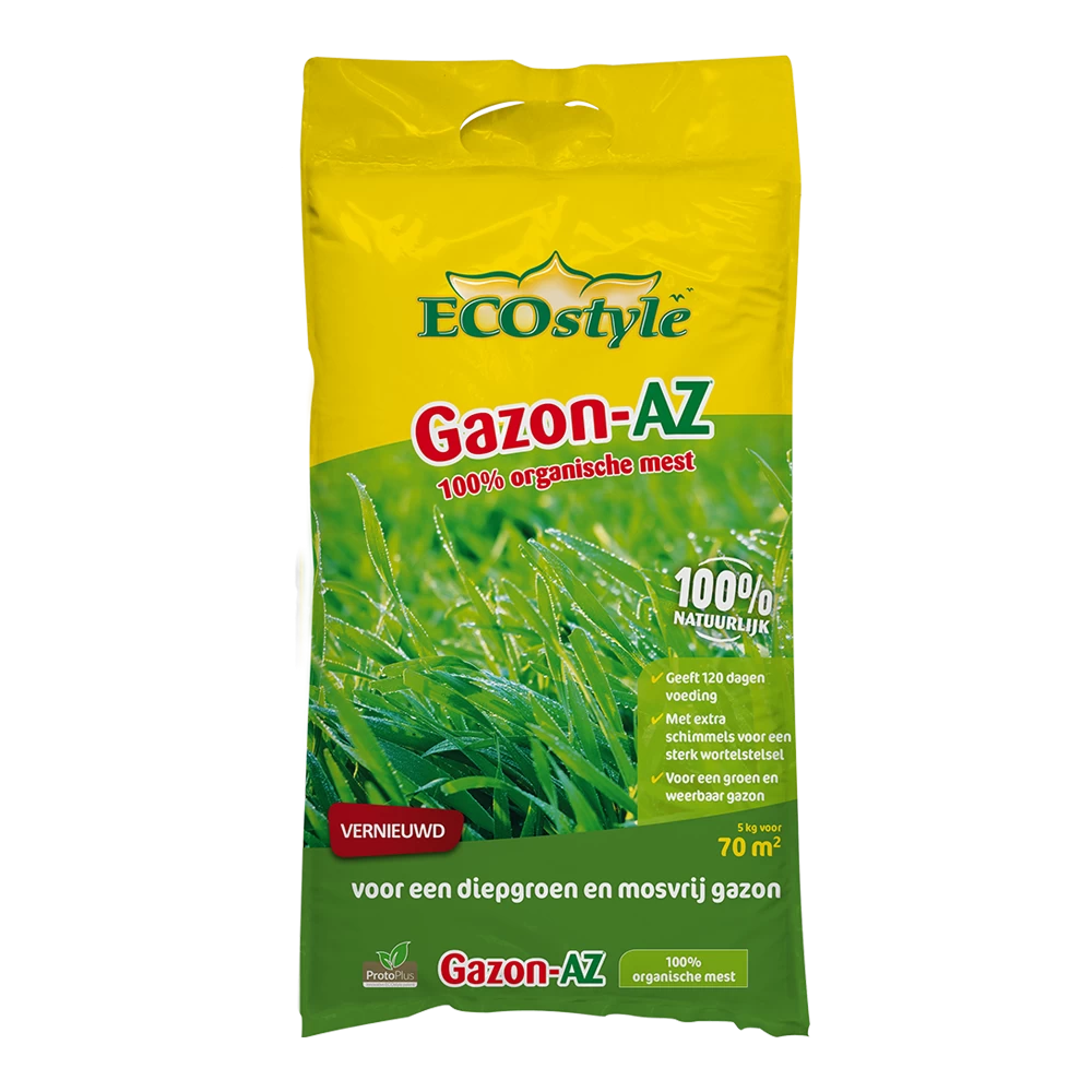 EcoStyle Gazon-AZ 5kg - Gazonmeststof 3 EcoStyle Gazon-AZ 5kg - Gazonmeststof