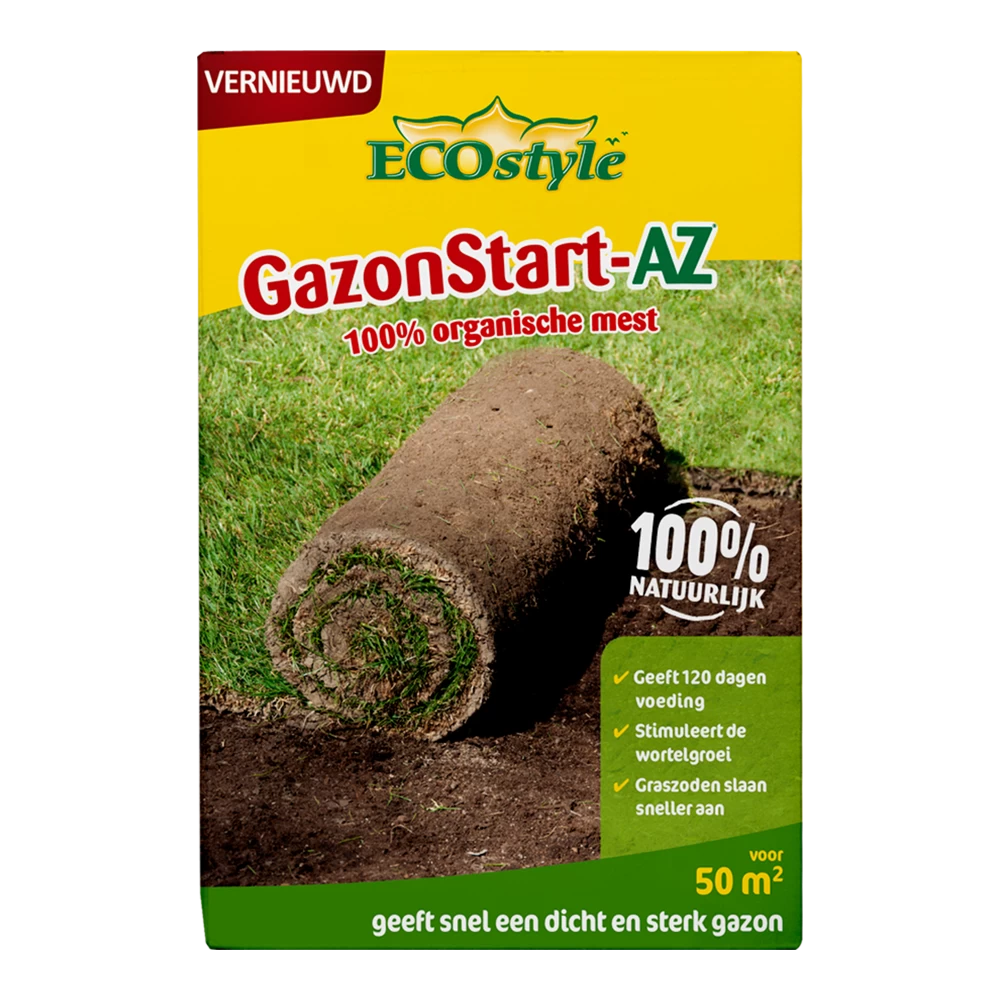 EcoStyle GazonStart-AZ 1,8kg - Gazonmeststof 3 EcoStyle GazonStart-AZ 1,8kg - Gazonmeststof