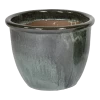 Bloempot Glazed Hp001 - D50 X H39cm - Groen -Tuinbenodigdheden Bevordering glazed hp001 moss green d50h39 bloempot groen 1 6