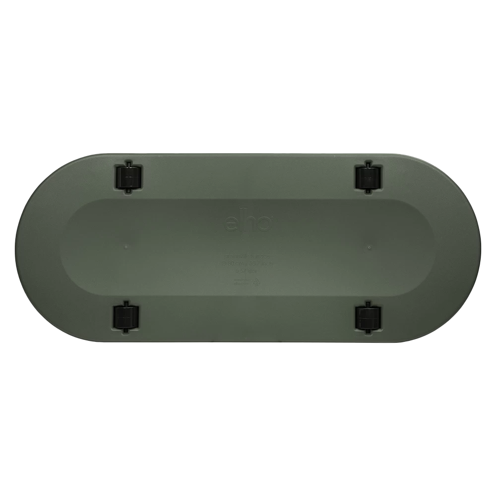 Bloembak Elho Greenville Terrace 80cm - Met Wielen - Bladgroen 7 Bloembak Elho Greenville Terrace 80cm - Met Wielen - Bladgroen - Afbeelding 5